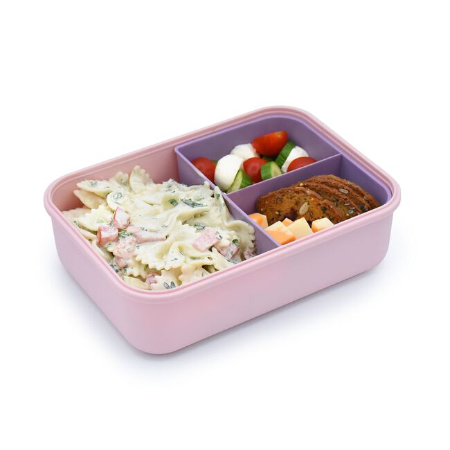 Melii Bento Purple & Grey 1250ml Container 