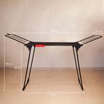 Vileda King Ultimate Black Airer - 20m