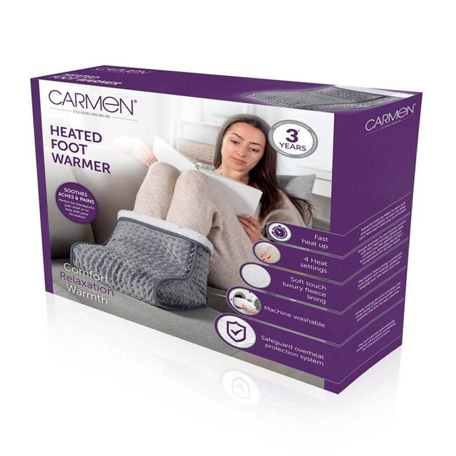 Carmen Electric Heated Foot Warmer 