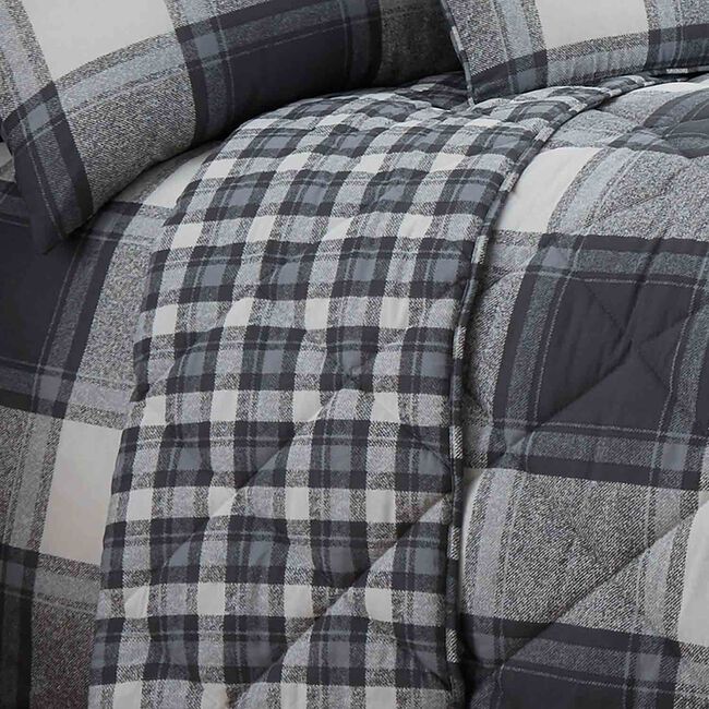 SINGLE DUVET COVER Jack Charcoal