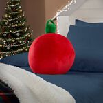 Christmas Bauble Cushion 27cm - Red
