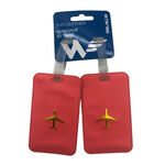 Luggage ID Tags PVC Leather 