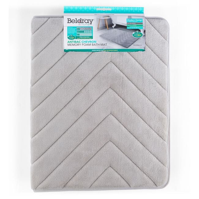 Beldray Antibac Memory Foam Bath Mat