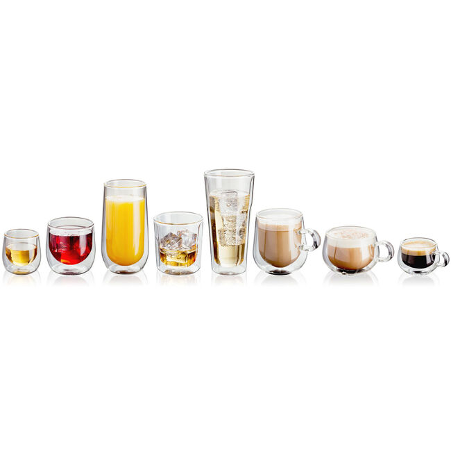 Judge 2 Double Wall 275ml Latte Glass Coffee Cup