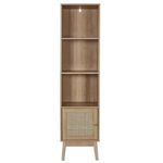 Bali 1-Door Tall Bathroom Cabinet 