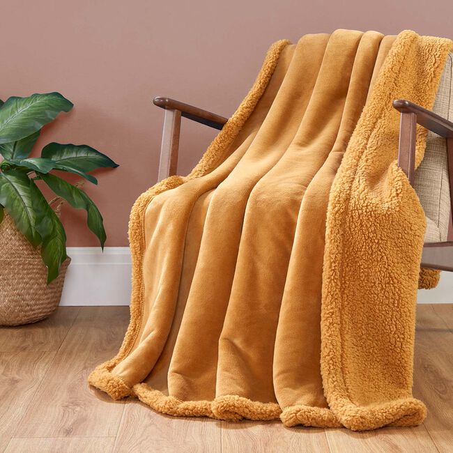 RUANE BORG CINNAMON 150x200cm Throw
