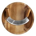 Cole & Mason Acacia Mezzaluna with Board