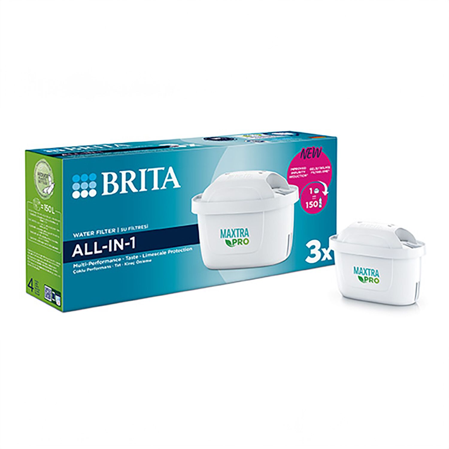 Buy Brita Maxtra Pro All-In-1 Filter Cartridges 3x3-pack cheaply