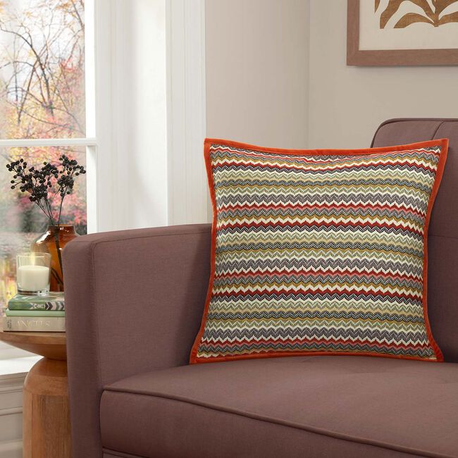 Nicole Day Riversdale Wave Cushion 45cm x 45cm