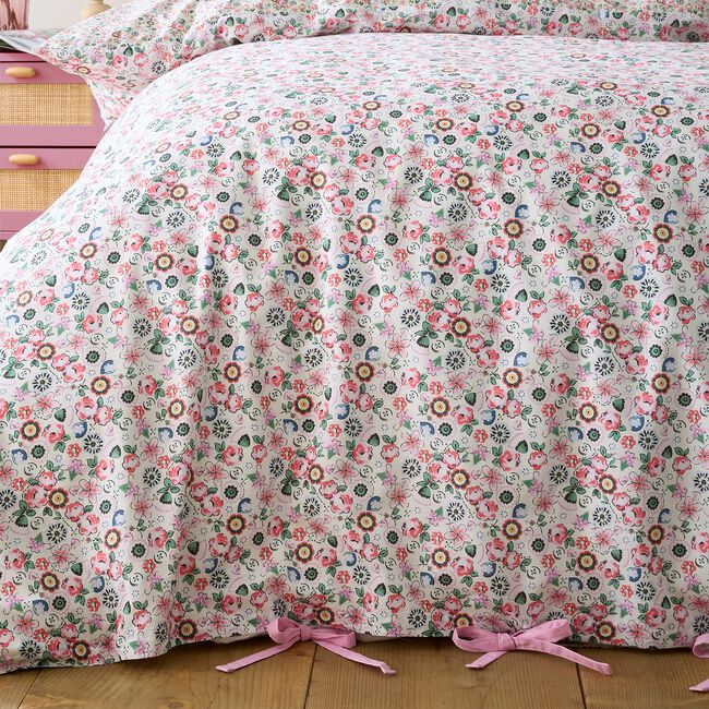 CATH KIDSTON SINGLE DUVET COVER Pearly Queen Ditsy