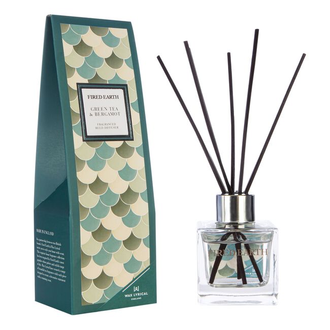 Fired Earth 100ml Green Tea & Bergamot Diffuser