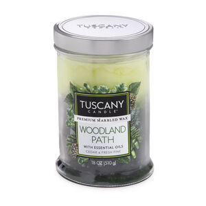 Tuscany Triple Pour Candle Woodland Path 18oz