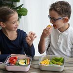 Melii Grey Glass Container with Silicone Sleeve