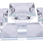Cashel Living Crystal 5 Tealight Holders