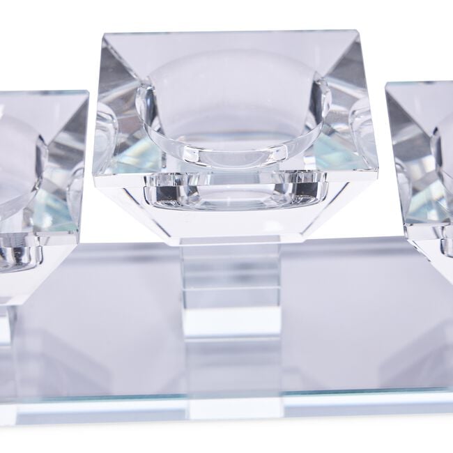 Cashel Living Crystal 5 Tealight Holders