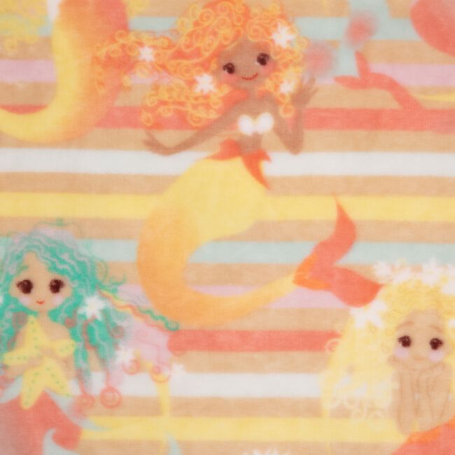 West-Coast Mermaids 120cm x 150cm Throw