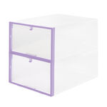 Lady's Shoe Box 2 Pack Purple