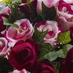 Blush & Bloom Red And Pink Floral Bouquet