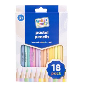 20 Pack Metallic / Neon / Glitter Pencils Assorted