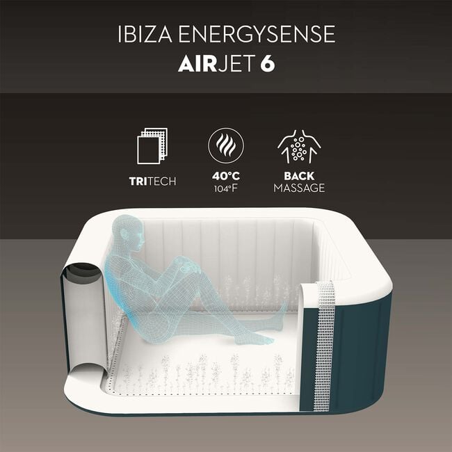 Ibiza Energy Sense Airjet Lay-Z-Spa