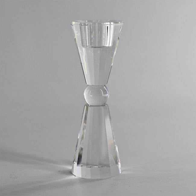 Cashel Living Crystal Dining Taper Candle Holder