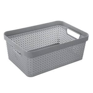 EZY MODE 12L OPEN BASKET Stone Grey