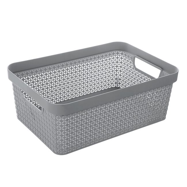 EZY MODE 12L OPEN BASKET Stone Grey