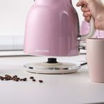 SALTER RETRO PINK 1.7L Rapid Boil Kettle