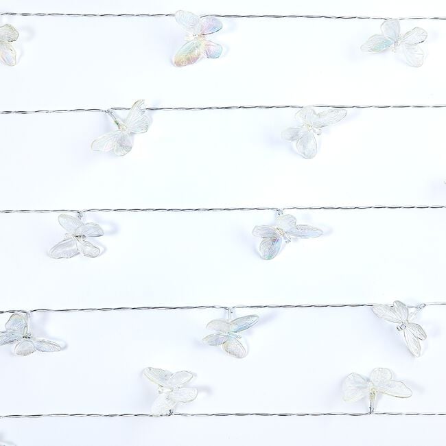 20 Butterfly Solar String Lights