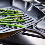 Stellar Cast Iron Grill Pan 27cm