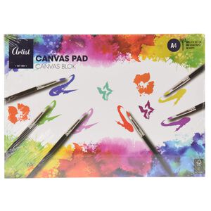 Artist A4 Canvas Pad - 10 Sheets