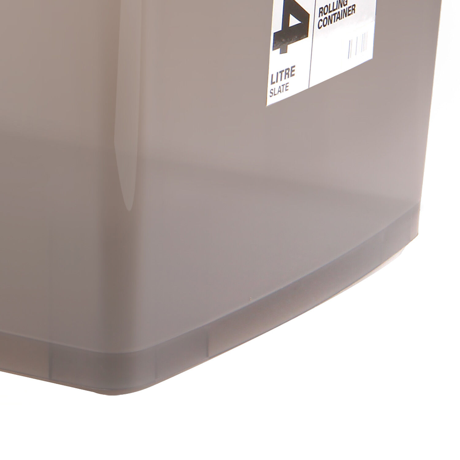 Rolling Storage Box 94l Slate Home Store More