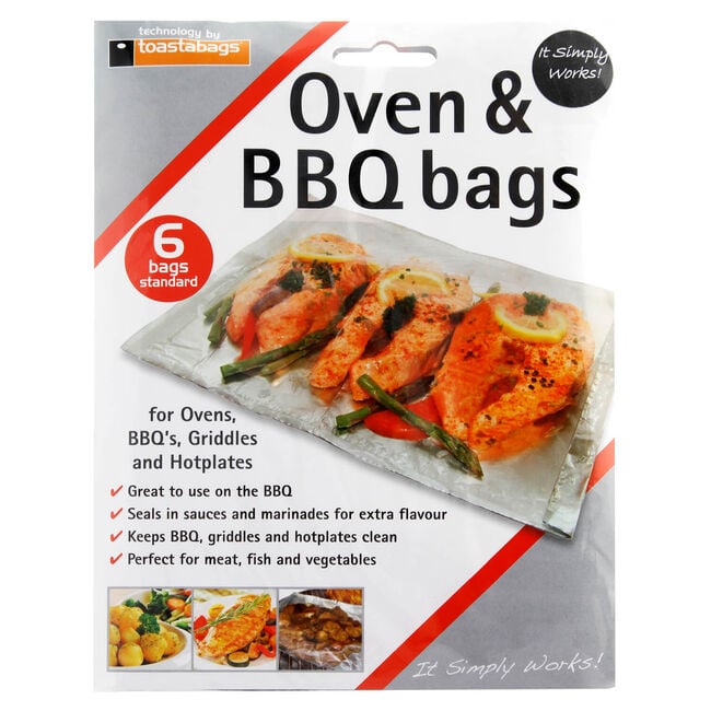 Toastabags Oven & BBQ 6 Bags 30cm x 19cm