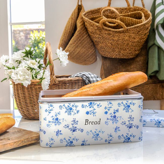 Laura Ashley China Rose Bread Bin