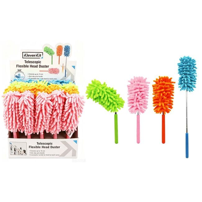 Kleverkit Telescopic Flexible Head Duster