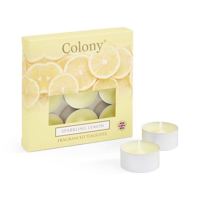 Colony 9 Scented Tealights - Sparkling Lemon