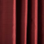 ELEGANZA FAUX SILK RED 66x54 Curtain