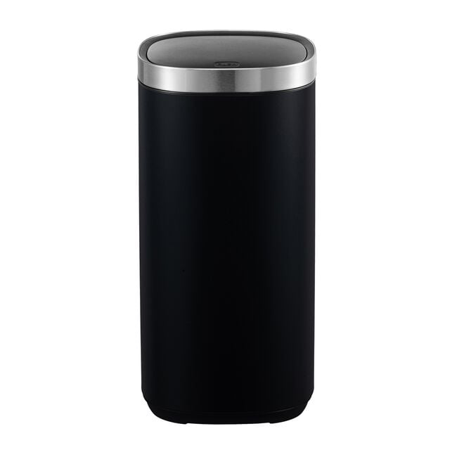 40L Newport Push Bin - Black