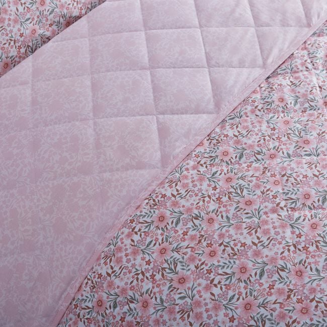Nina Bedspread 200cm x 220cm - Blush