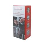 Cashel Living 4 Piece Cocktail Shaker Set