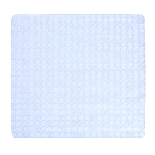 ANTI BACTERIAL CLEAR 53x53cm Shower Mat