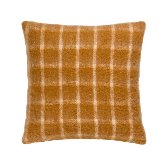 YARD YARROW MOHAIR GINGER 45x45 Cushion