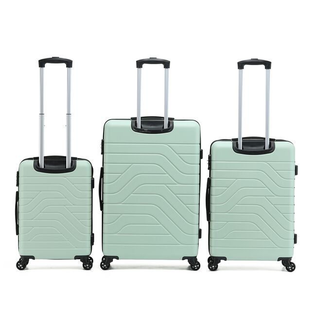 Large Lightweight Hardshell Luggage - Green