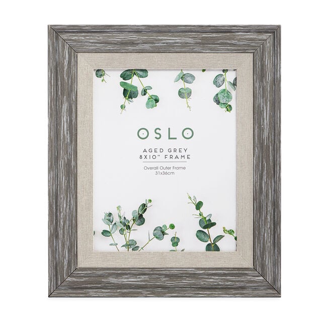 10x12 OSLO AGED GREY Frame 