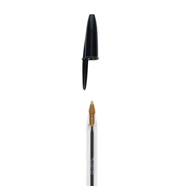 Bic Cristal Ballpoint Black Pens 10 Pack