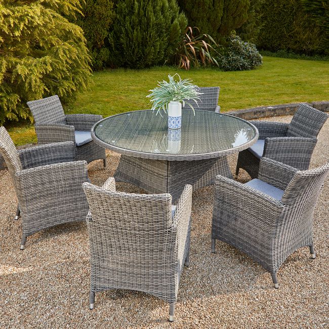 Avignon Premium 7 Piece Rattan Set
