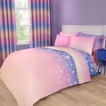 Ombre Pop Bedspread 200cm x 220cm - Pink