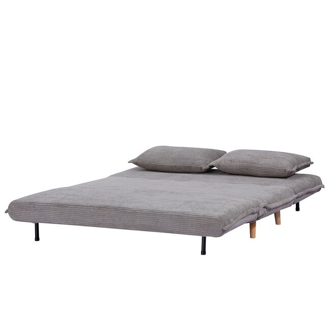 Lara Grey Convertible 191x108cm Sofa Bed