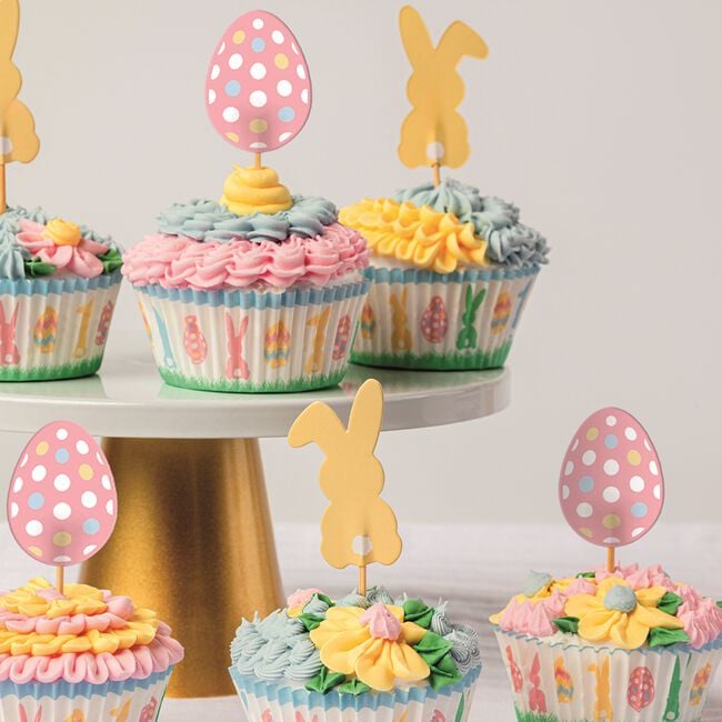 Edible Happy Easter Cupcake Kit
