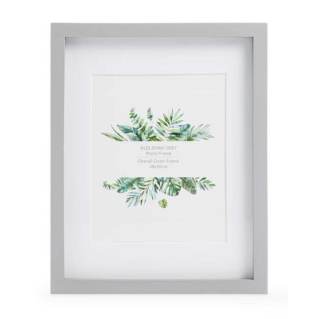 TRIPLE 4x6 JENNY GREY Photo Frame